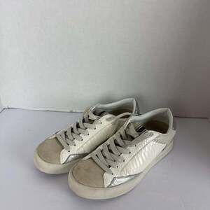 SHUSHOP Ruby Bone Snake Low Top Sneaker